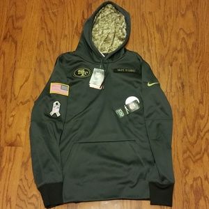 49ers hoodie salute to service,www 